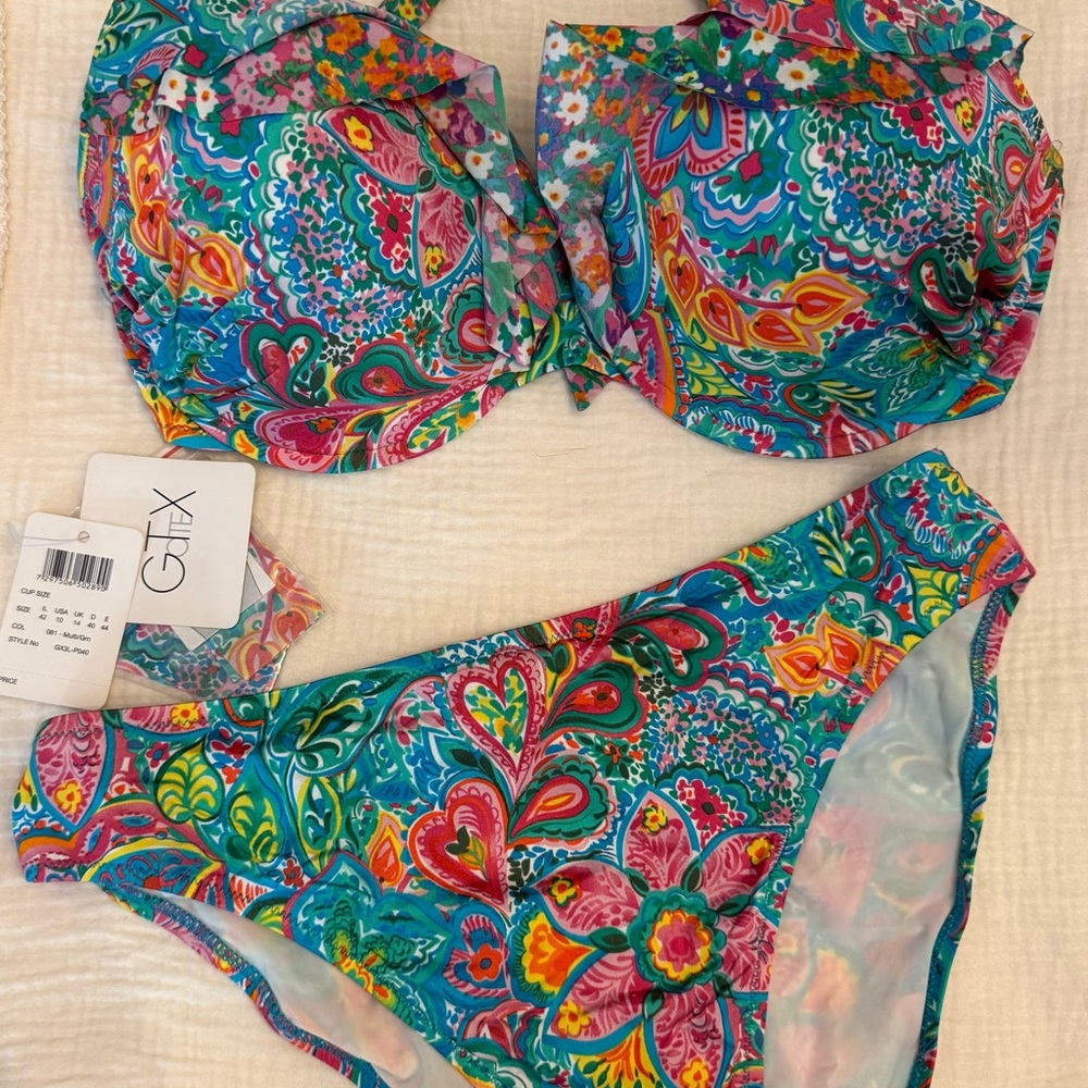 Gottex Multicolor Floral Bikini